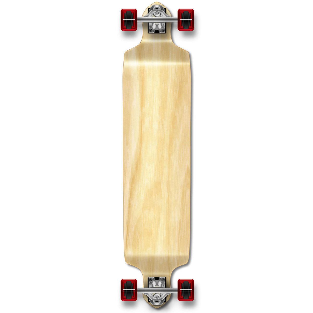 Yocaher Drop Down Longboard Complete - Natural