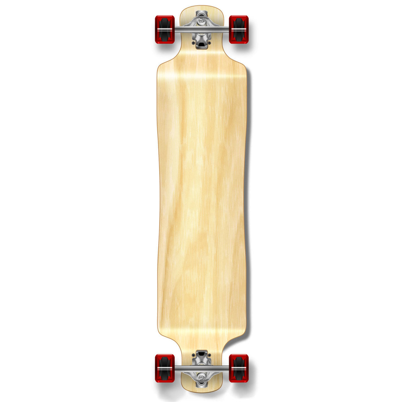 Yocaher Lowrider Longboard Complete - Natural