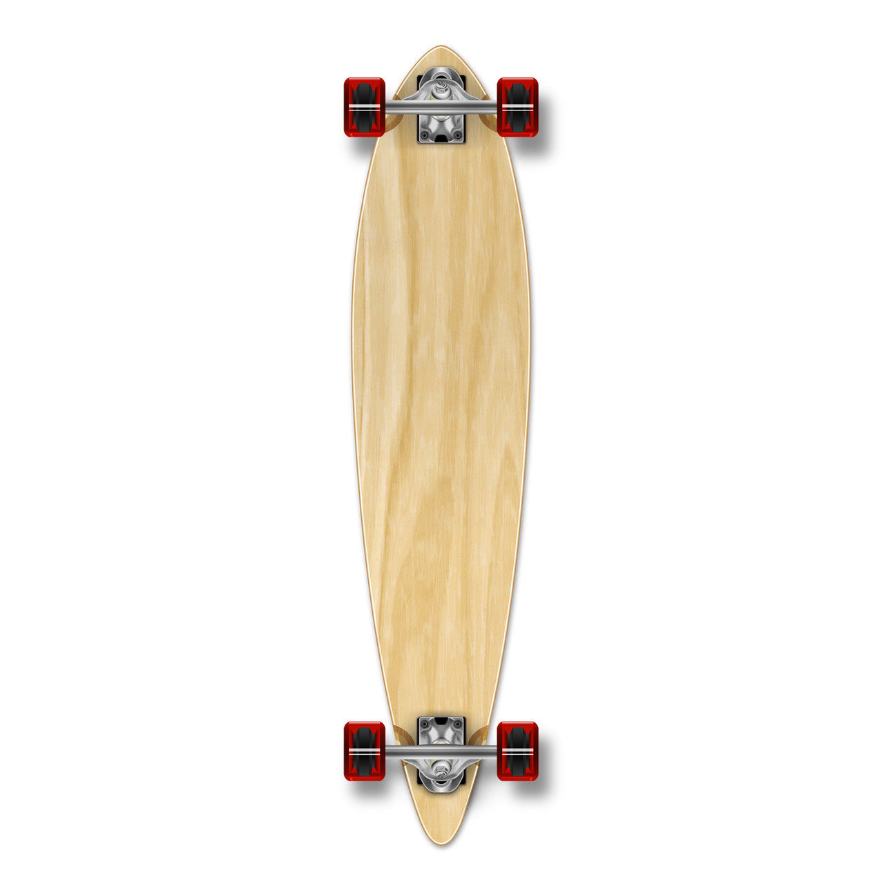 Yocaher Pintail Longboard Complete - Natural