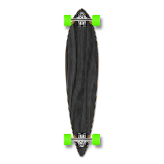 Yocaher Pintail Longboard Complete - Stained Black