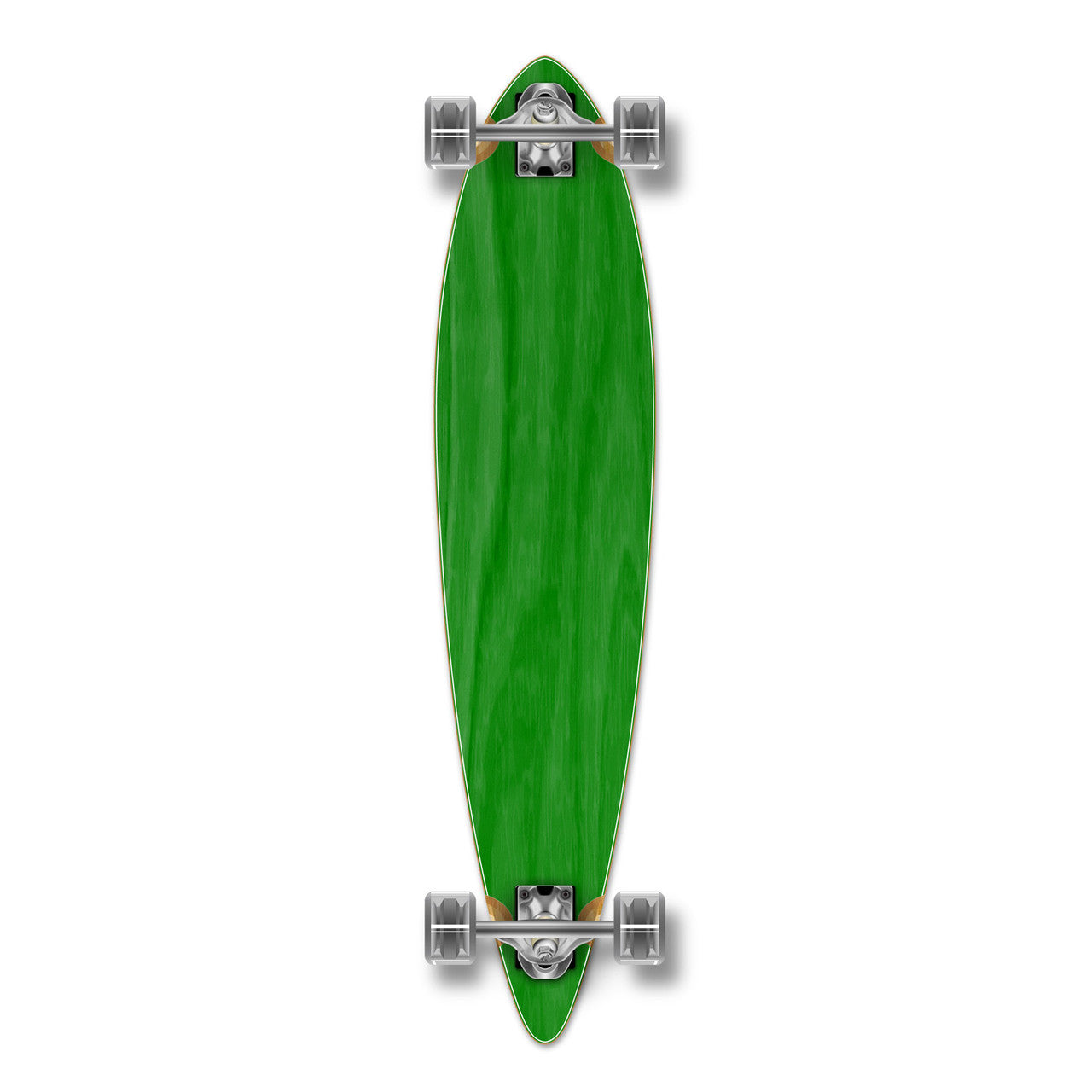 Yocaher Pintail Longboard Complete - Stained Green