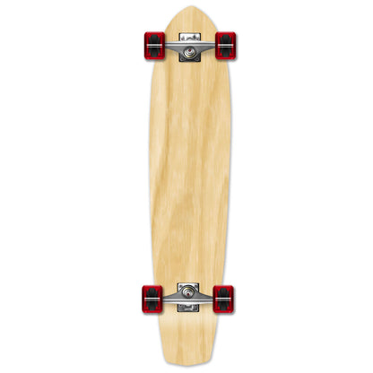 Yocaher Slimkick Longboard Complete - Natural