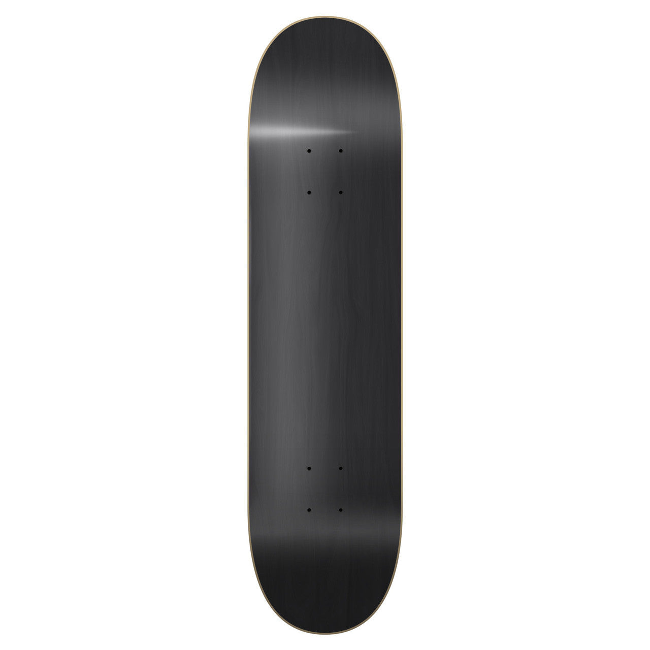 Yocaher Blank Skateboard Deck - Stained Black