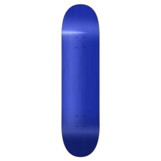 Yocaher Blank Skateboard Deck - Stained Blue