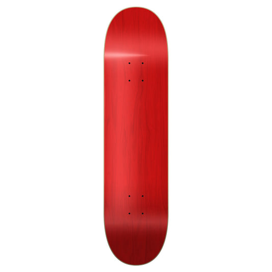 Yocaher Blank Skateboard Deck - Stained Red