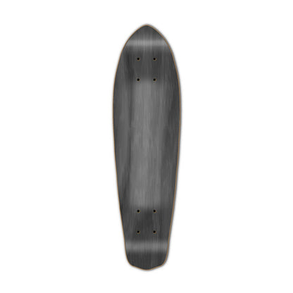 Yocaher Micro Cruiser Blank  Deck - Stained Black