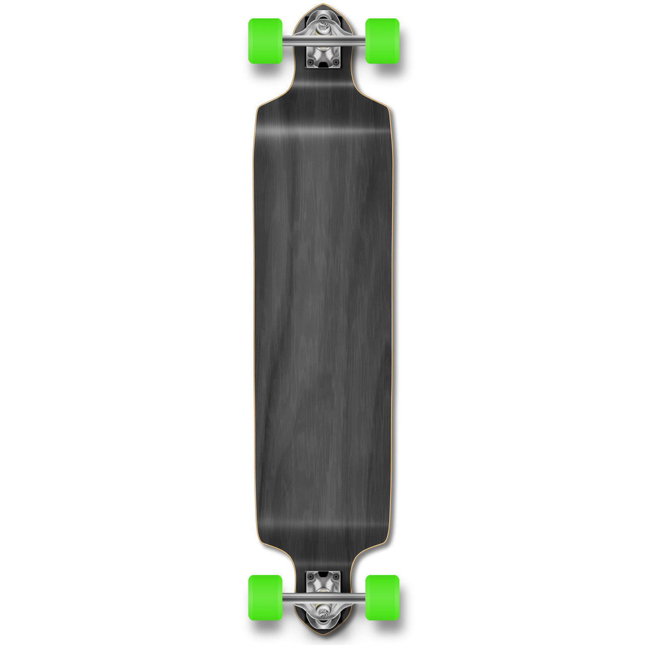Yocaher Drop Down Longboard Complete - Stained Black