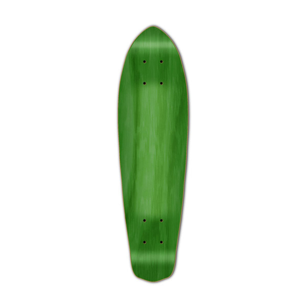 Yocaher Micro Cruiser Blank  Deck - Stained Green