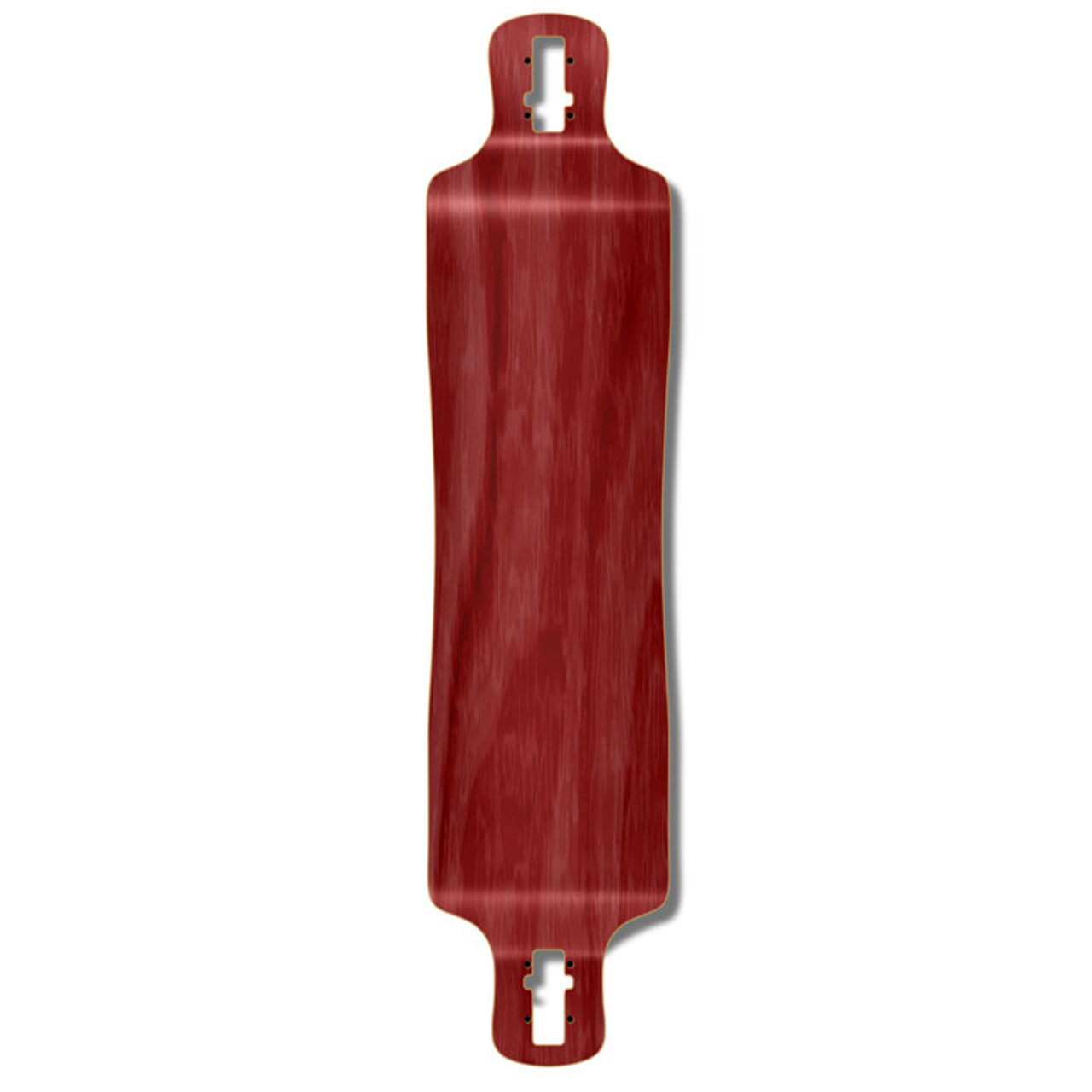 Yocaher Lowrider Longboard Deck - Stained Red