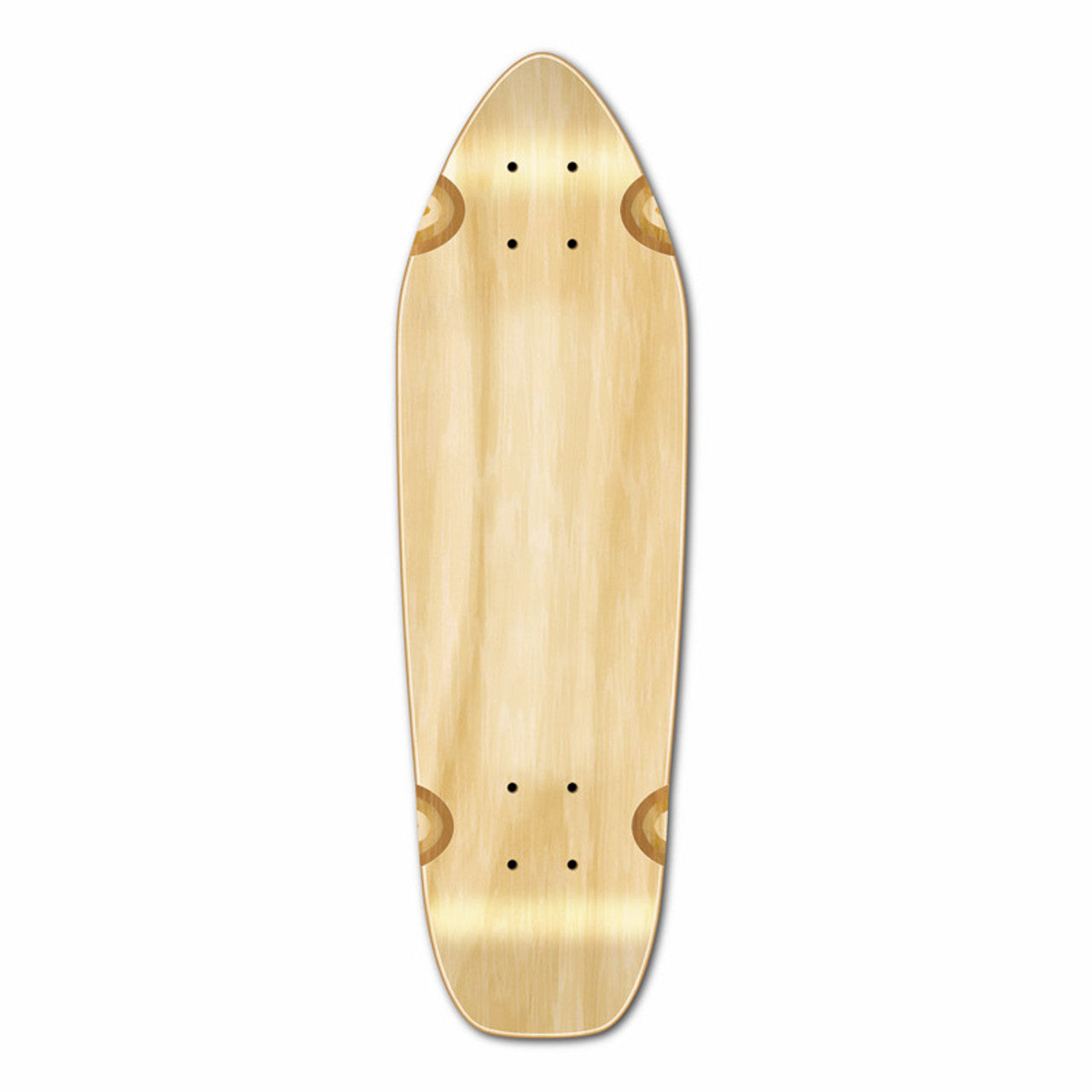 Yocaher Mini Cruiser Blank Deck - Natural