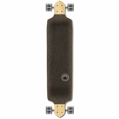 Yocaher Drop Down Longboard Complete - Geometric Series - Green