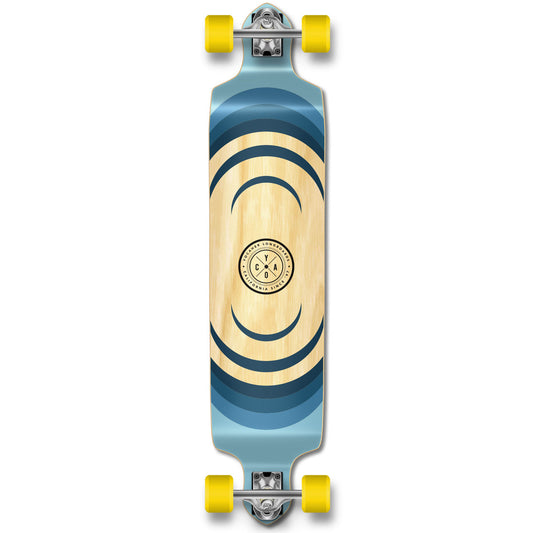 Yocaher Drop Down Longboard Complete - Earth Series - Ripple