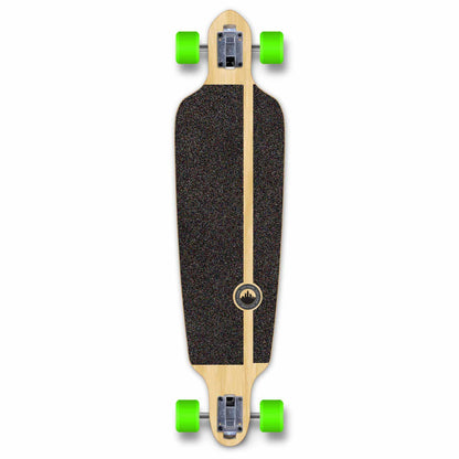 Yocaher Drop Through Longboard Complete - Adventure Natural