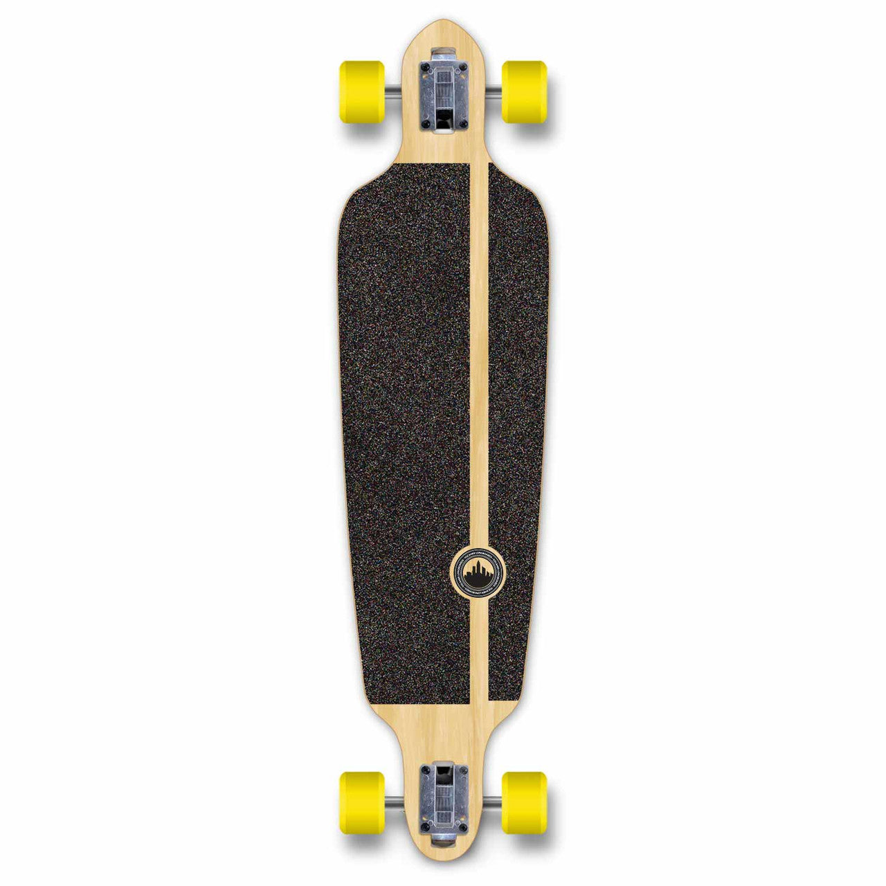 Yocaher Drop Through Longboard Complete - Horizon Night