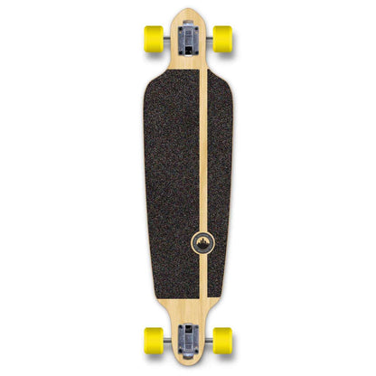 Yocaher Drop Through Longboard Complete - Y Skull