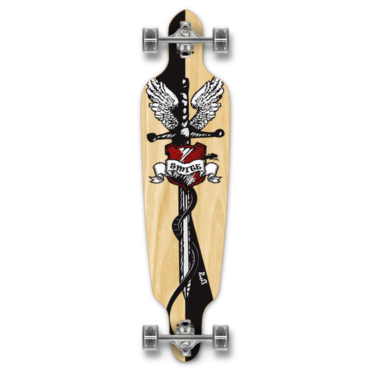 Yocaher Drop Through Longboard Complete - Smite