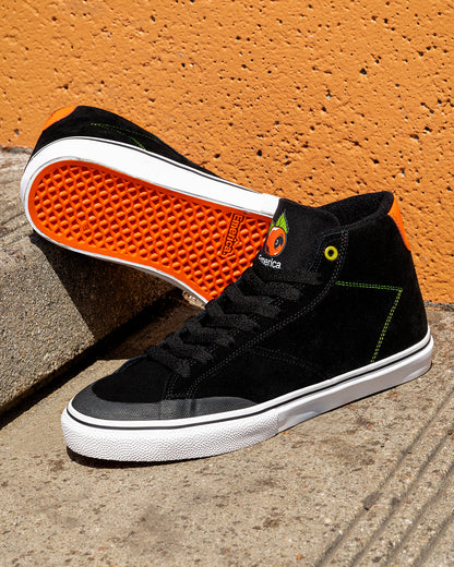 Emerica Mens Omen Hi X Oj Black Shoes