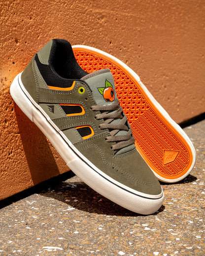 Emerica Mens Tilt G6 Vulc X Oj Olive Shoes