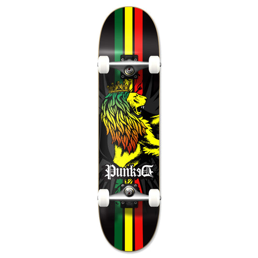 Yocaher Complete Skateboard 7.75" - Rasta