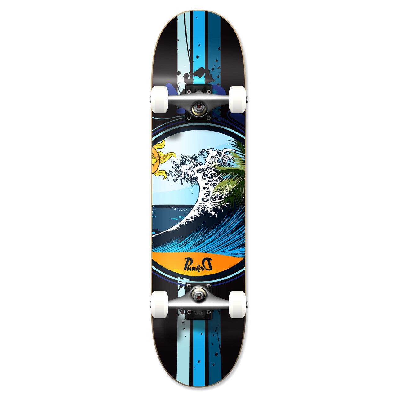 Yocaher Complete Skateboard 7.75" - Wave