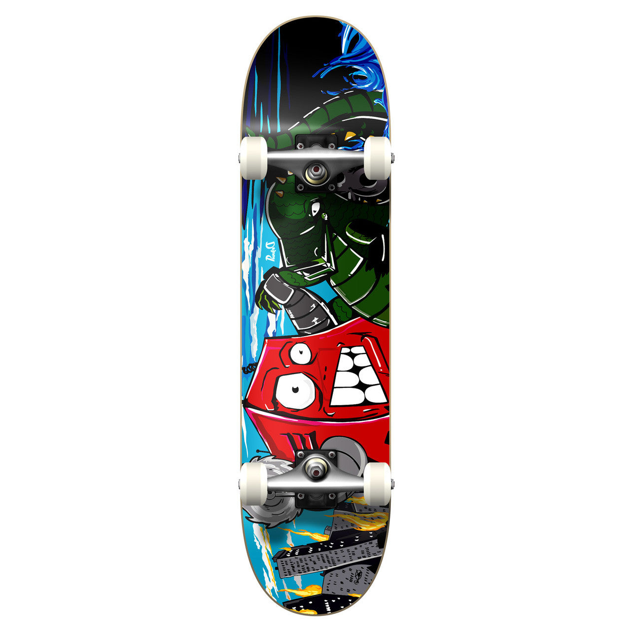 Yocaher Complete Skateboard 7.75" - Robot