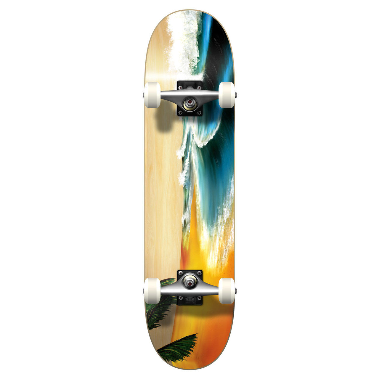 Yocaher Complete Skateboard 7.75" - Beach