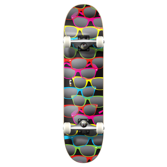 Yocaher Complete Skateboard 7.75" - Shades Black