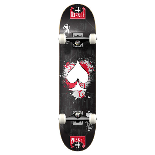 Yocaher Complete Skateboard 7.75" - Ace Black