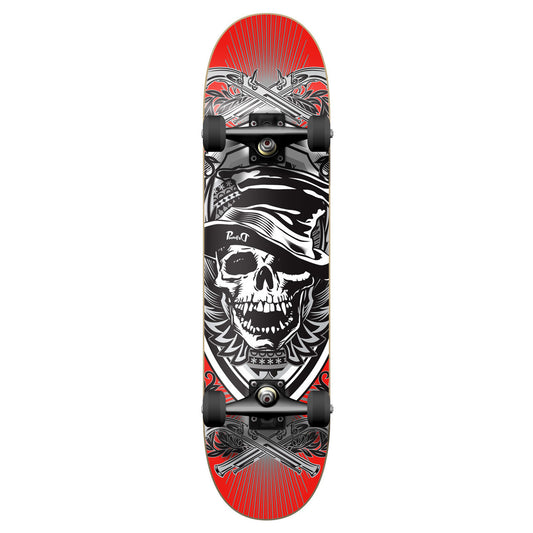 Yocaher Complete Skateboard 7.75" - Skull Hat