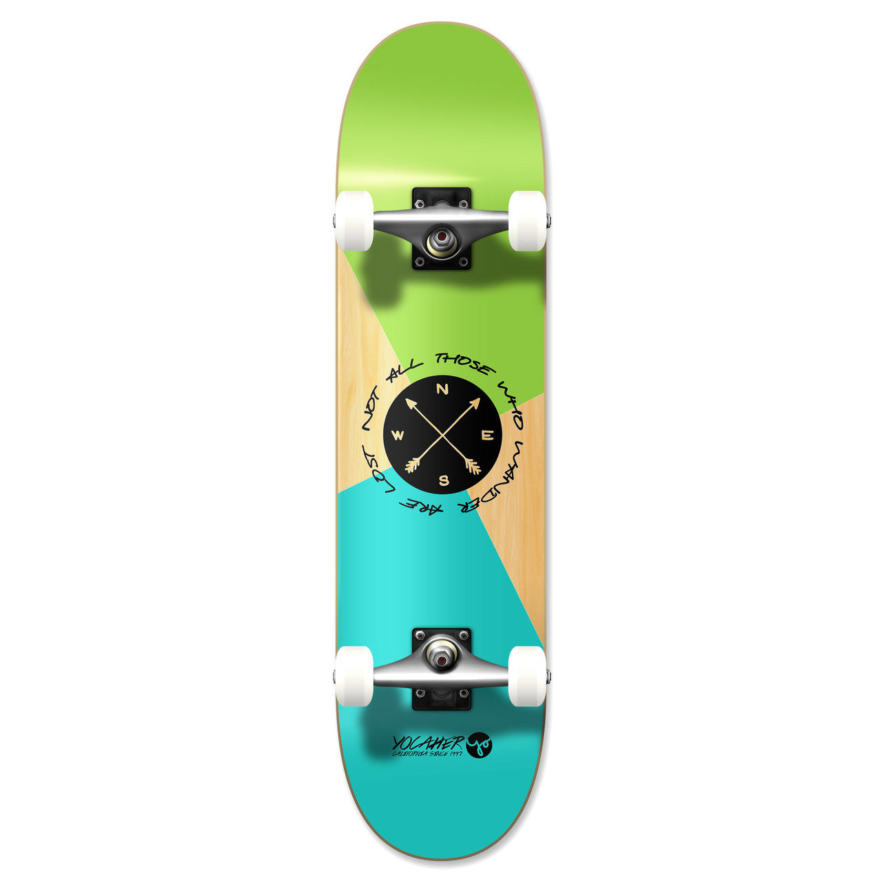 Yocaher Complete Skateboard 7.75" - Wander Golem