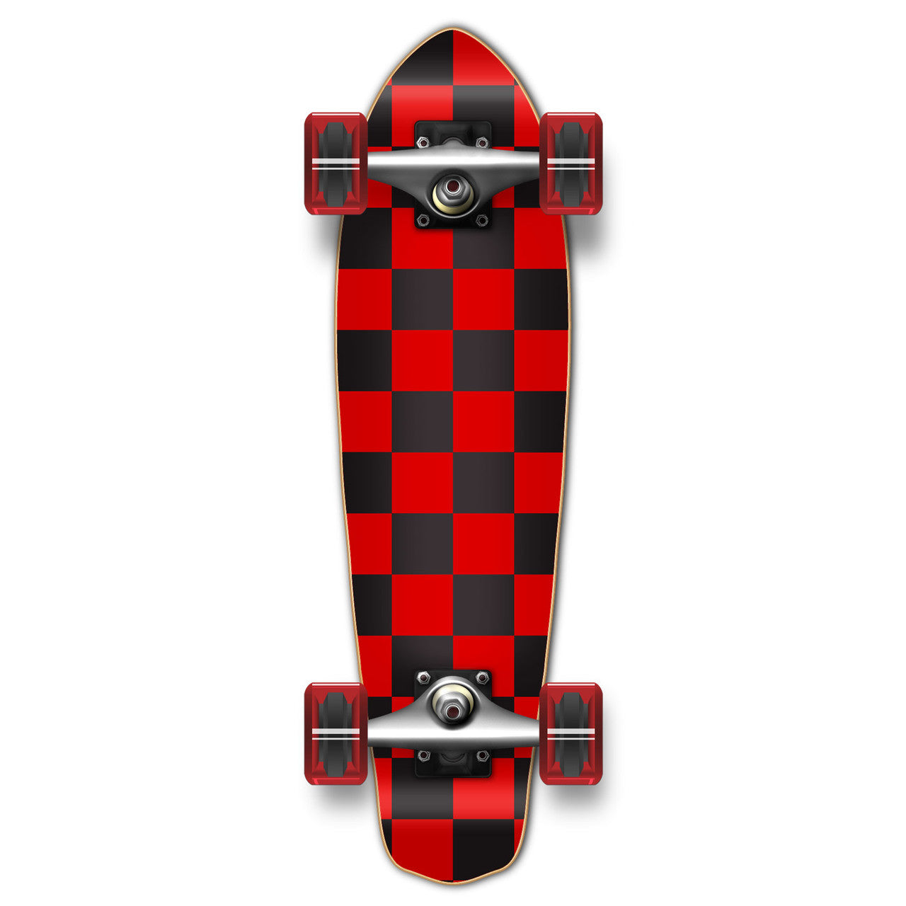 Yocaher Micro Cruiser Complete - Checker Red