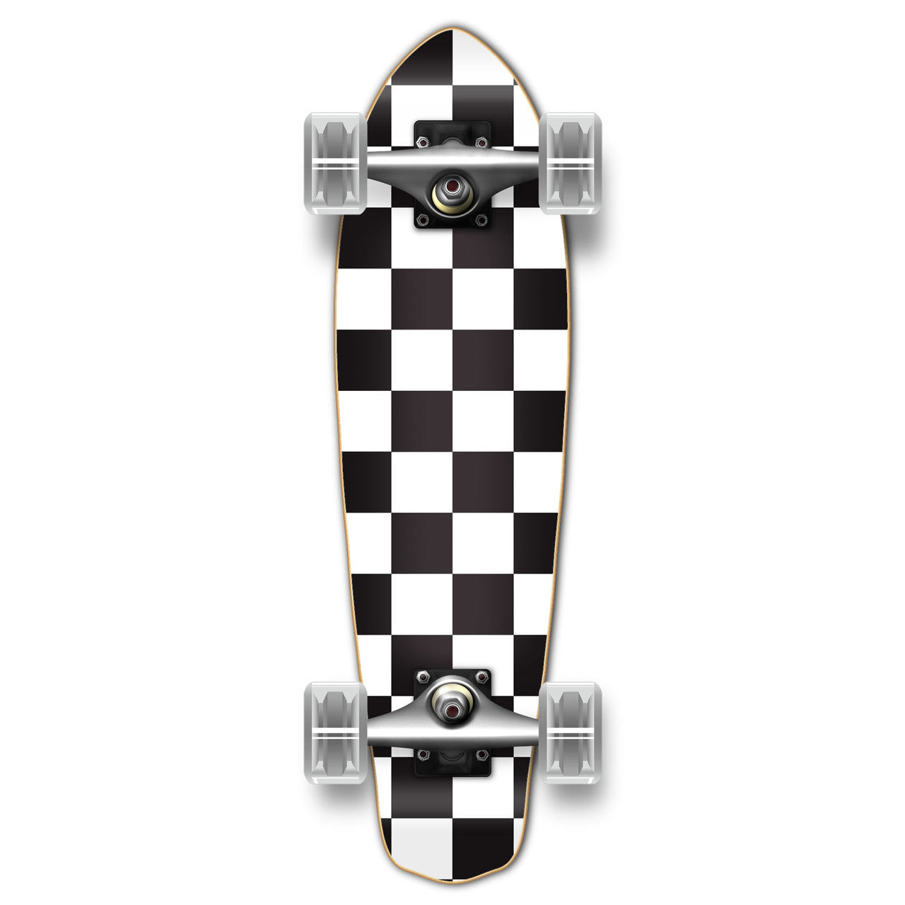 Yocaher Micro Cruiser Complete - Checker White