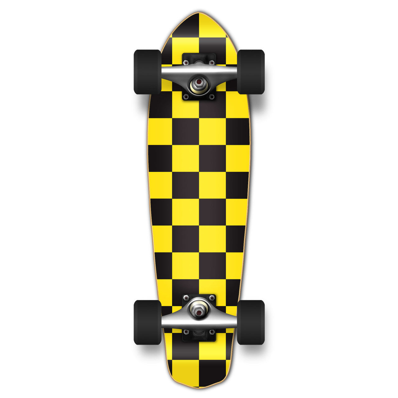 Yocaher Micro Cruiser Complete - Checker Yellow