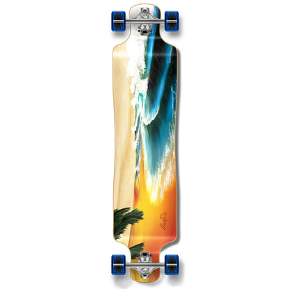 Yocaher Lowrider Longboard Complete - Beach