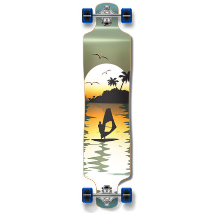 Yocaher Lowrider Longboard Complete - Surfer