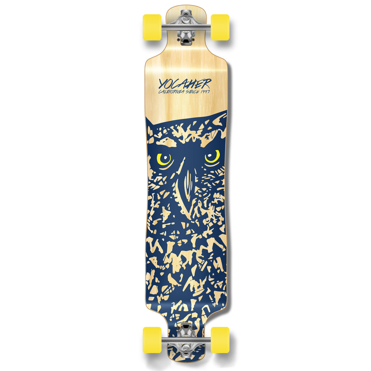 Yocaher Lowrider Longboard Complete - Spirit Animal OWL