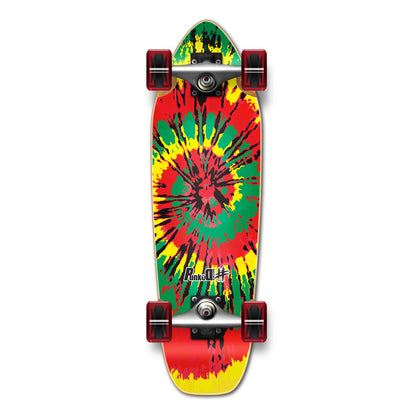 Yocaher Mini Cruiser Complete -TieDye Rasta