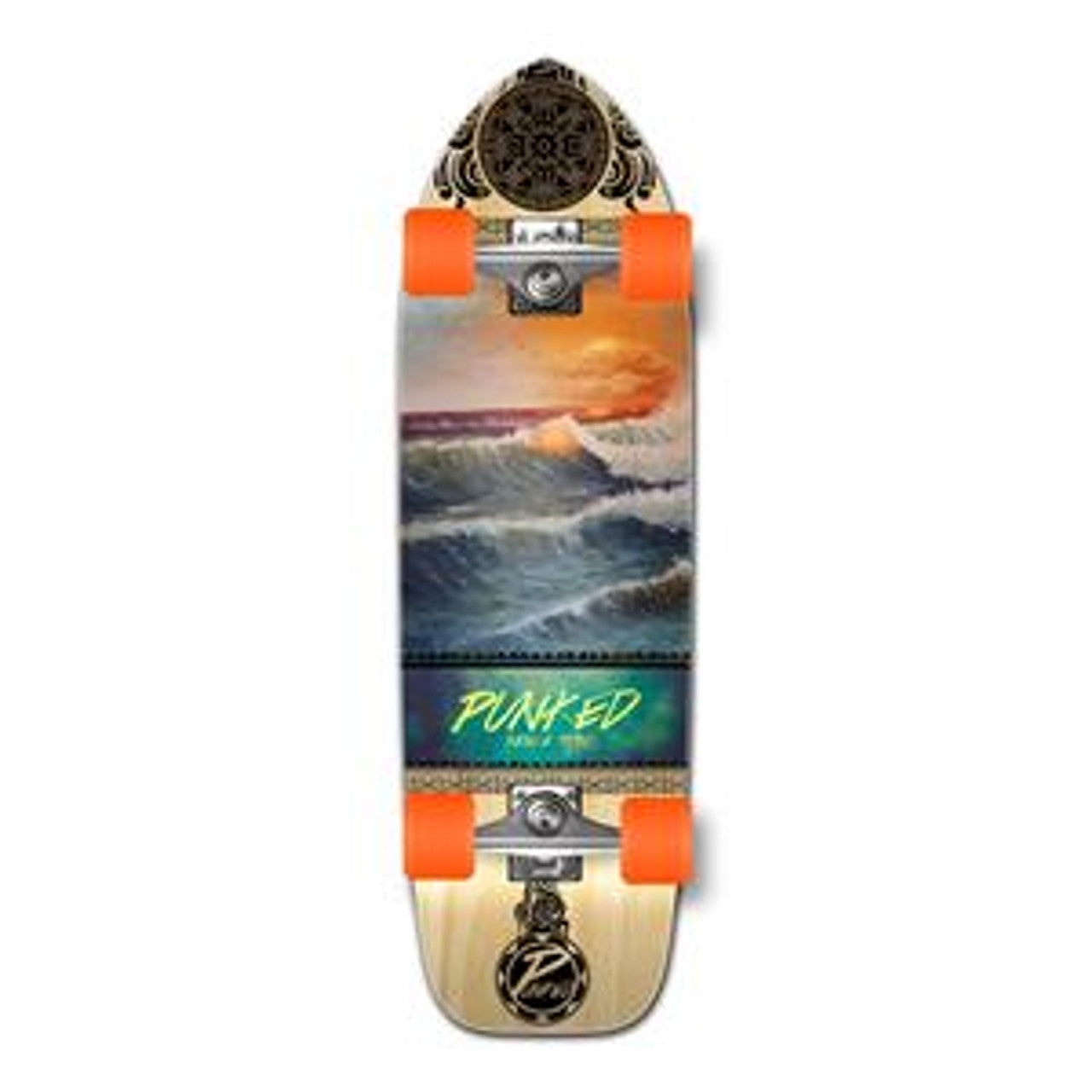 Yocaher Old School Longboard Complete - Wave Scene