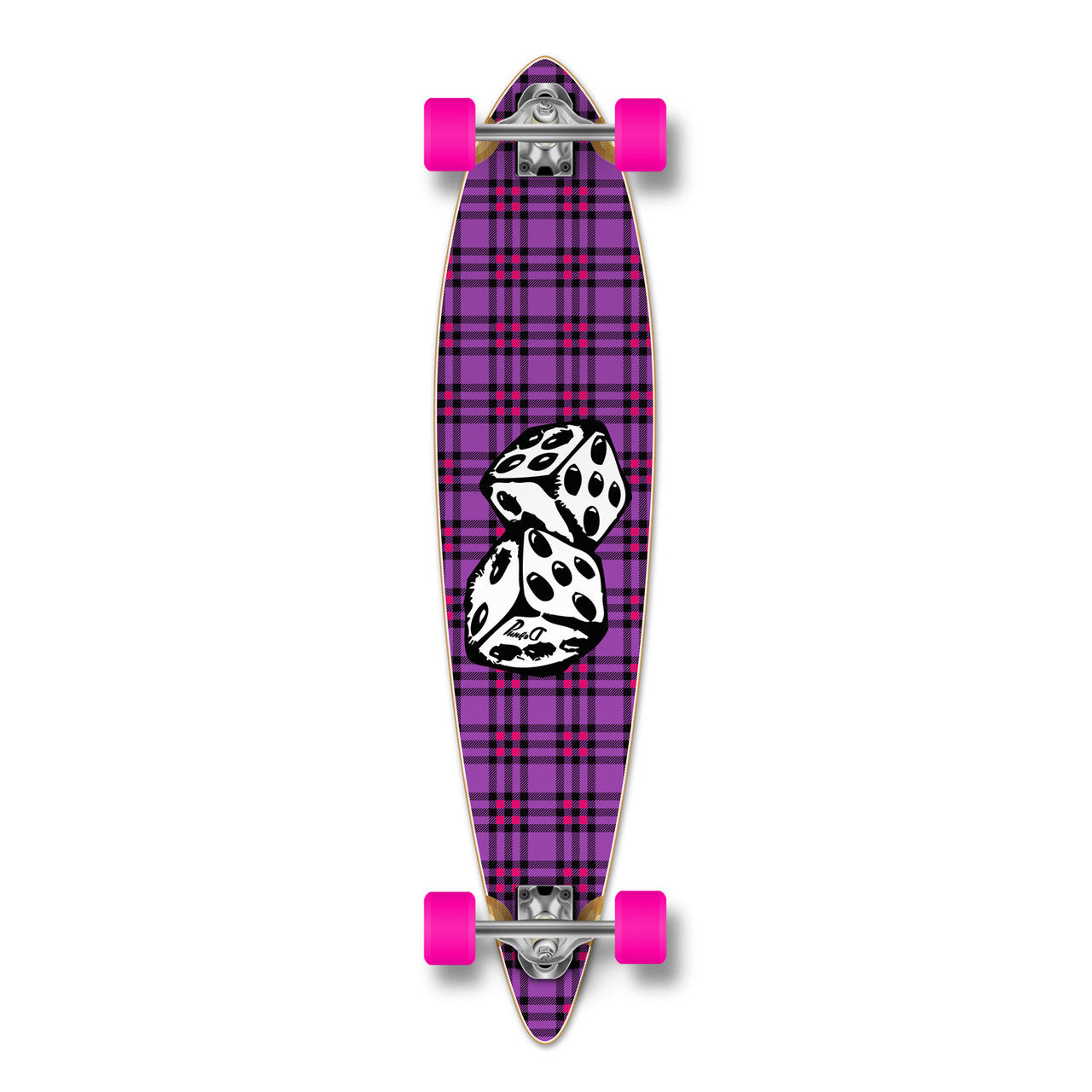 Yocaher Pintail Longboard Complete - Dice