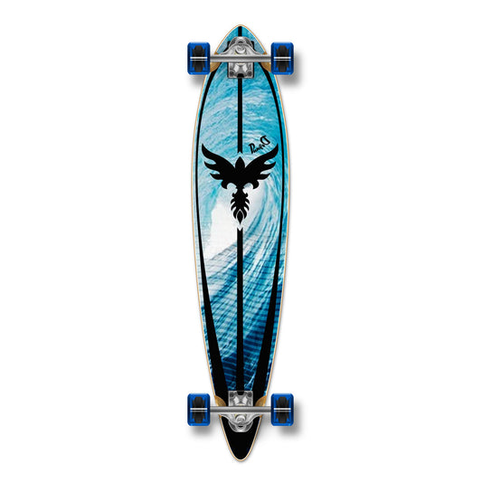 Yocaher Pintail Longboard Complete - Tsunami