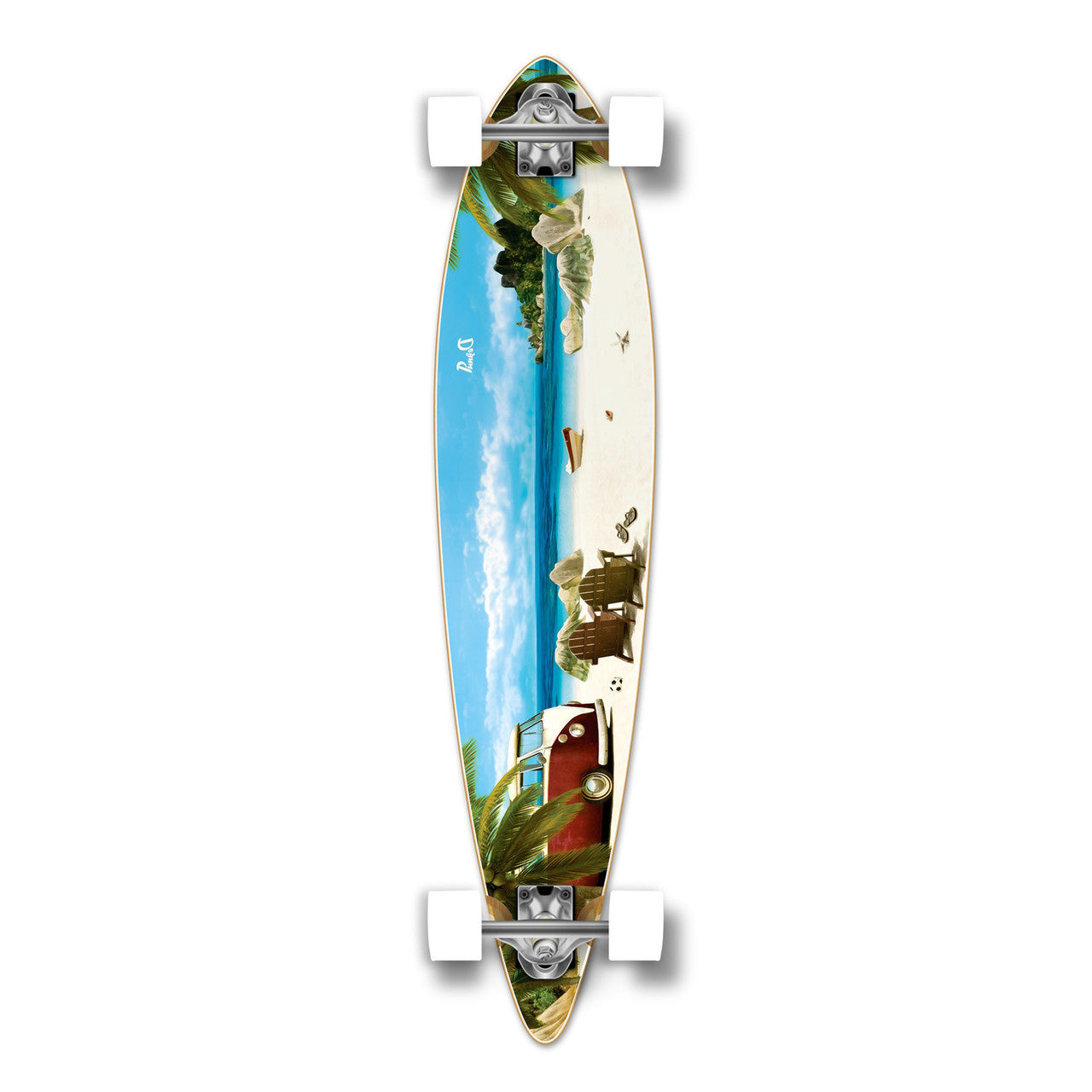 Yocaher Pintail Longboard Complete - Getaway