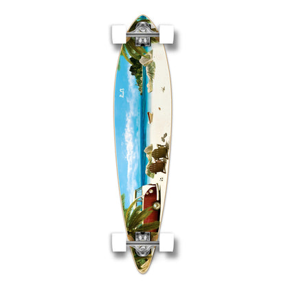 Yocaher Pintail Longboard Complete - Getaway