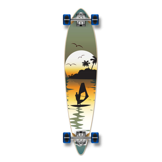 Yocaher Pintail Longboard Complete - Surfer