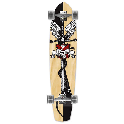 Yocaher Slimkick Longboard Complete - Smite