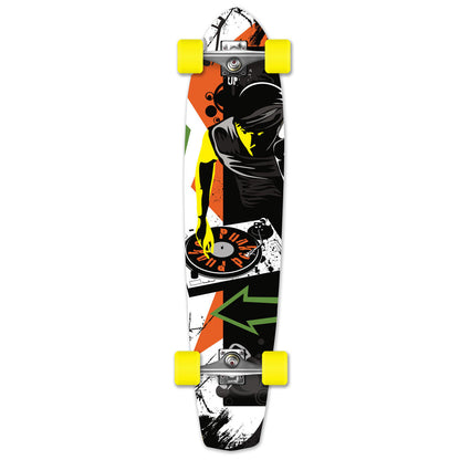 Yocaher Slimkick Longboard Complete - Mixitup