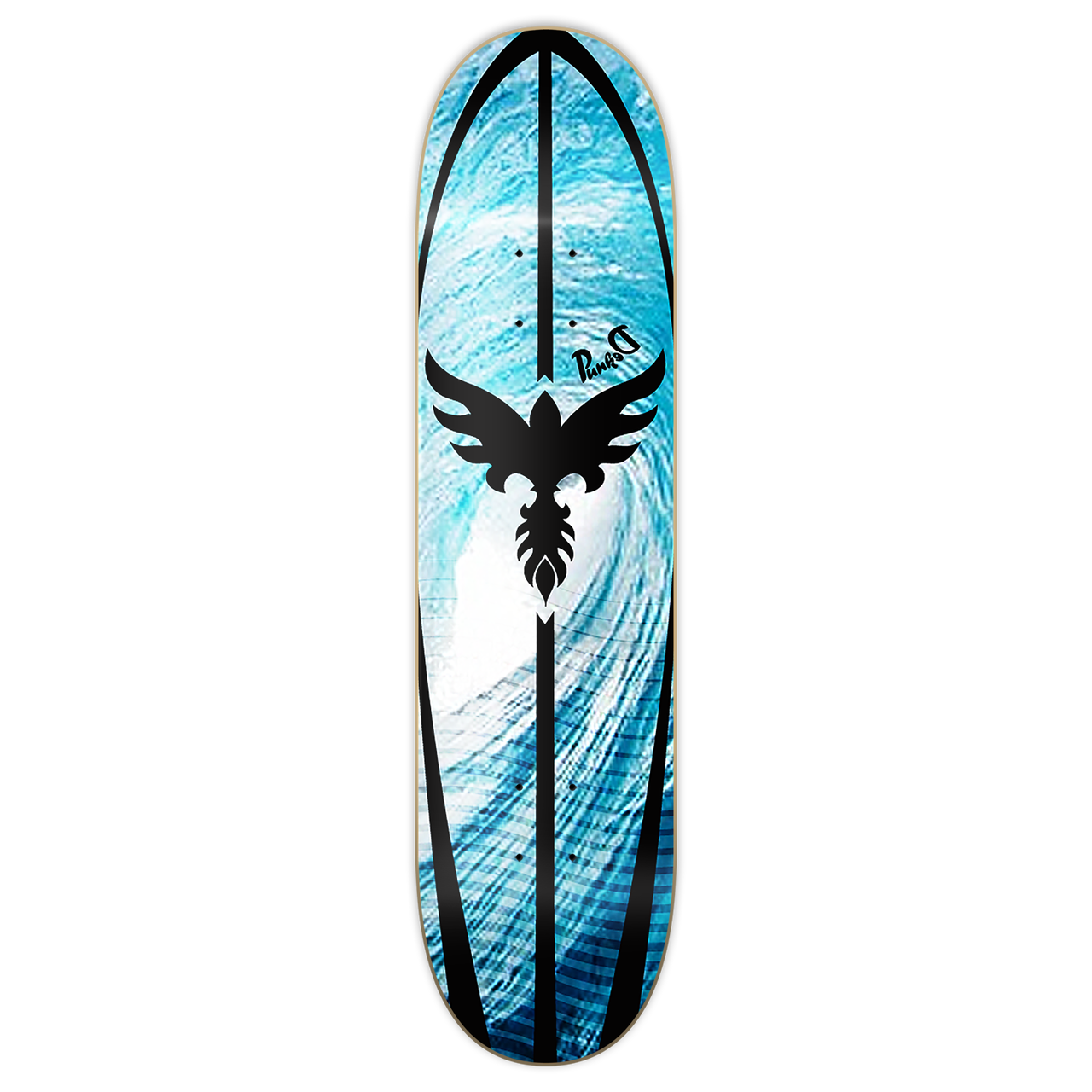 Graphic Tsunami Skateboard Deck