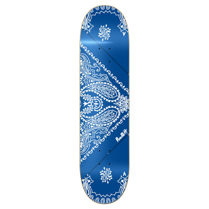 Graphic Skateboard Deck - Bandana Blue