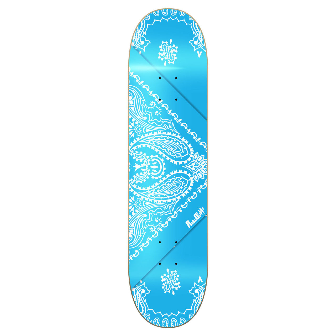 Graphic Skateboard  Deck - Bandana SkyBlue