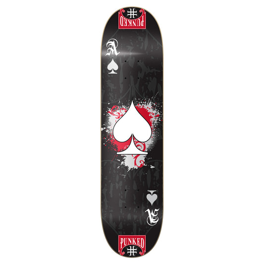 Graphic Ace Black Skateboard Deck