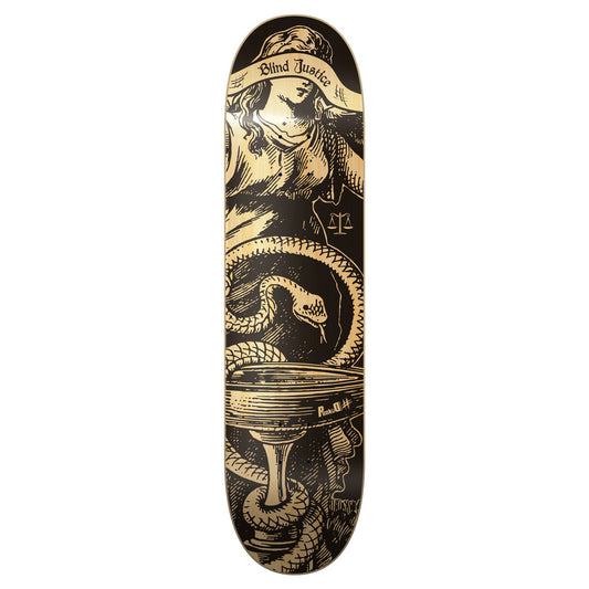 Graphic Natural Blind Justice Skateboard Deck